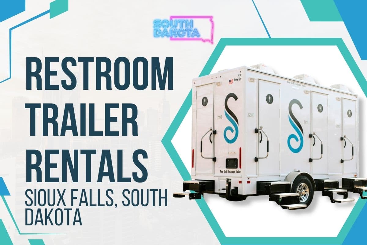 Restroom Trailer Rentals in Sioux Falls, South Dakota