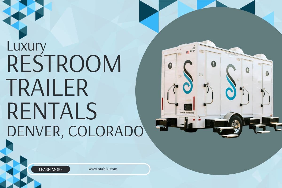 Luxury Restroom Trailer Rentals in Colorado Springs, CO