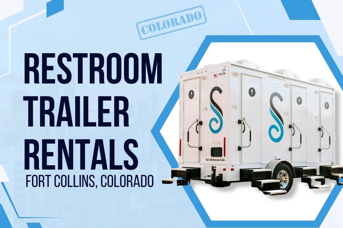 Luxury Restroom Trailer Rentals in Fort Collins, CO