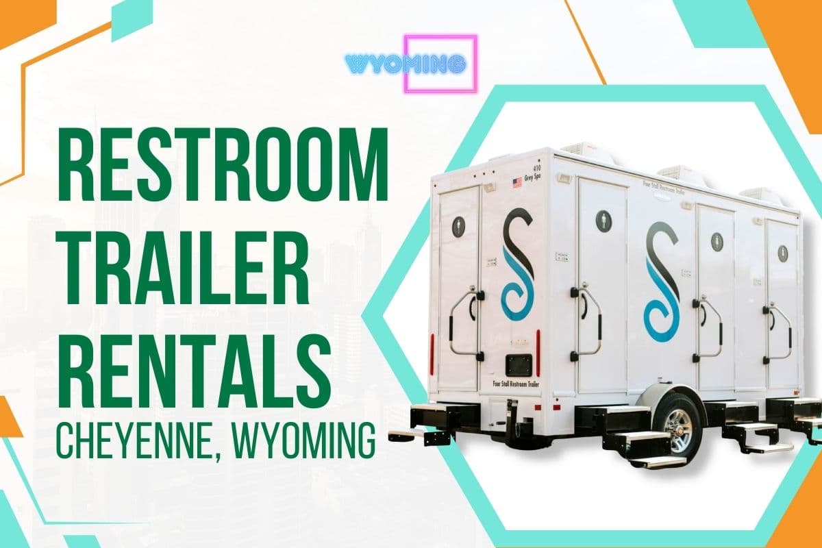 Luxury Restroom Trailer Rentals in Cheyenne, WY
