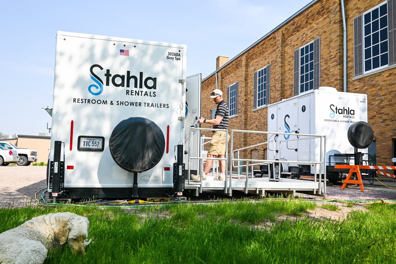 4-Stall Restroom Trailer