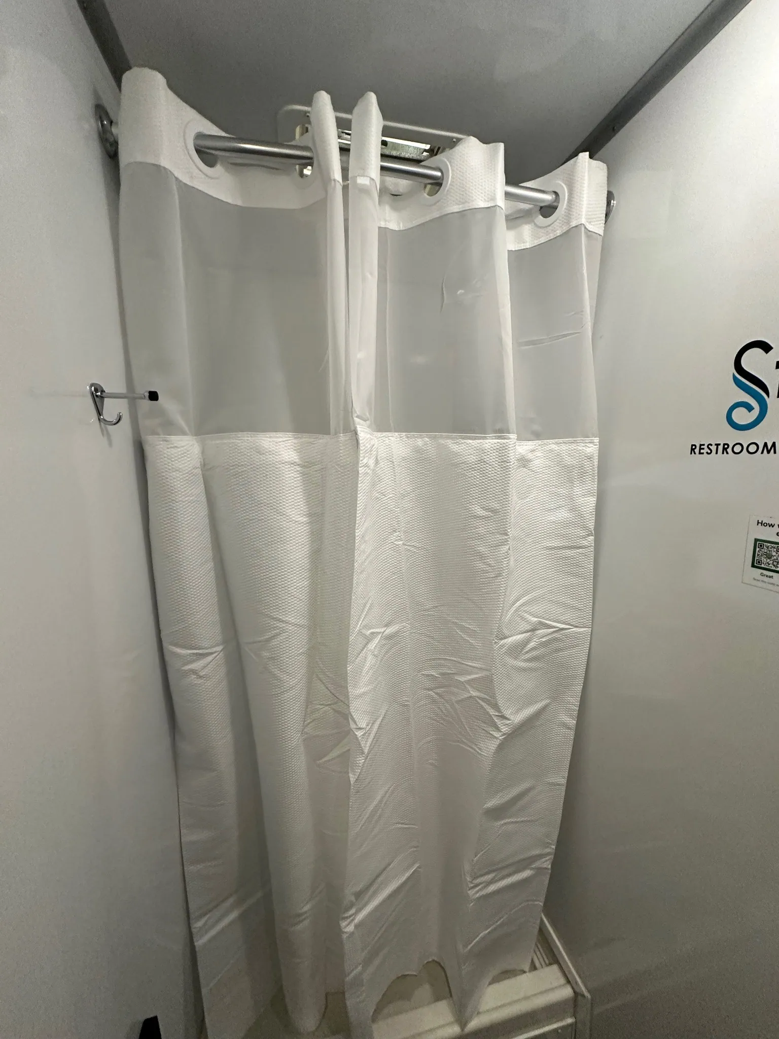 Shower trailer interior — Stahla Services