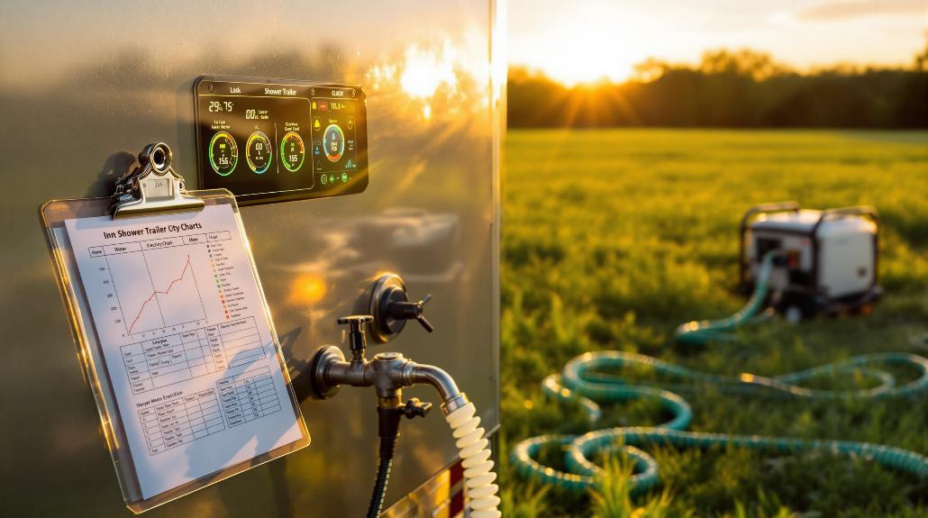 shower trailer utility requirements