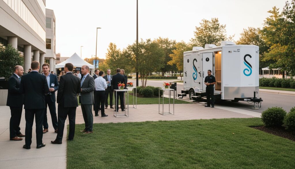 Corporate Event Restroom Rentals | Professional Facilities - Featured Image